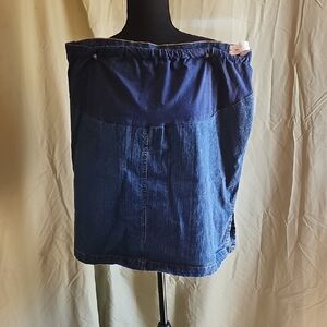 Blue Denim Skirt